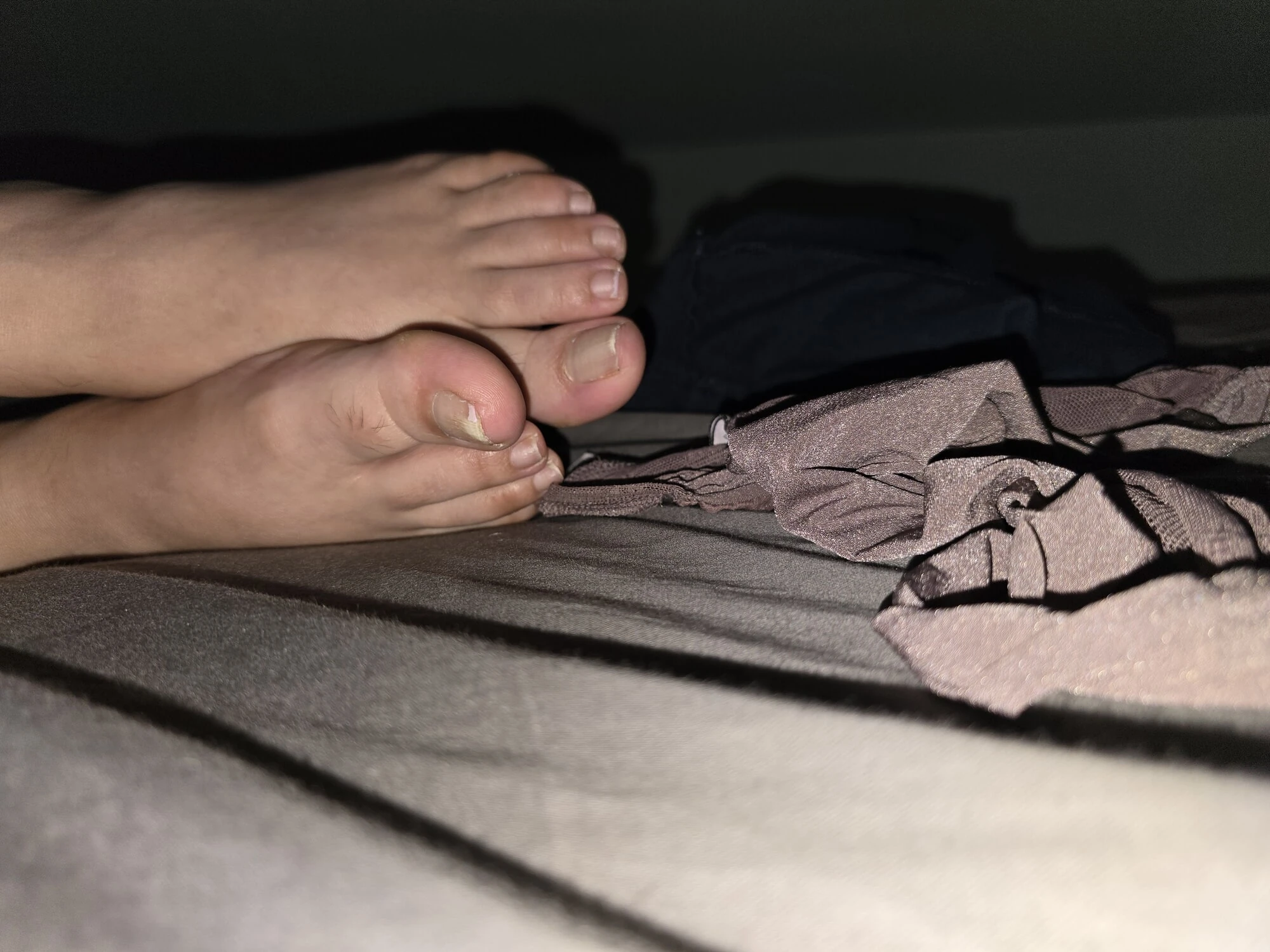 Натуральные пальцы ног 2