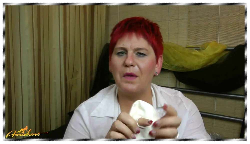 Annadevot - Balloon and dildo fuck - 1 attempt #2