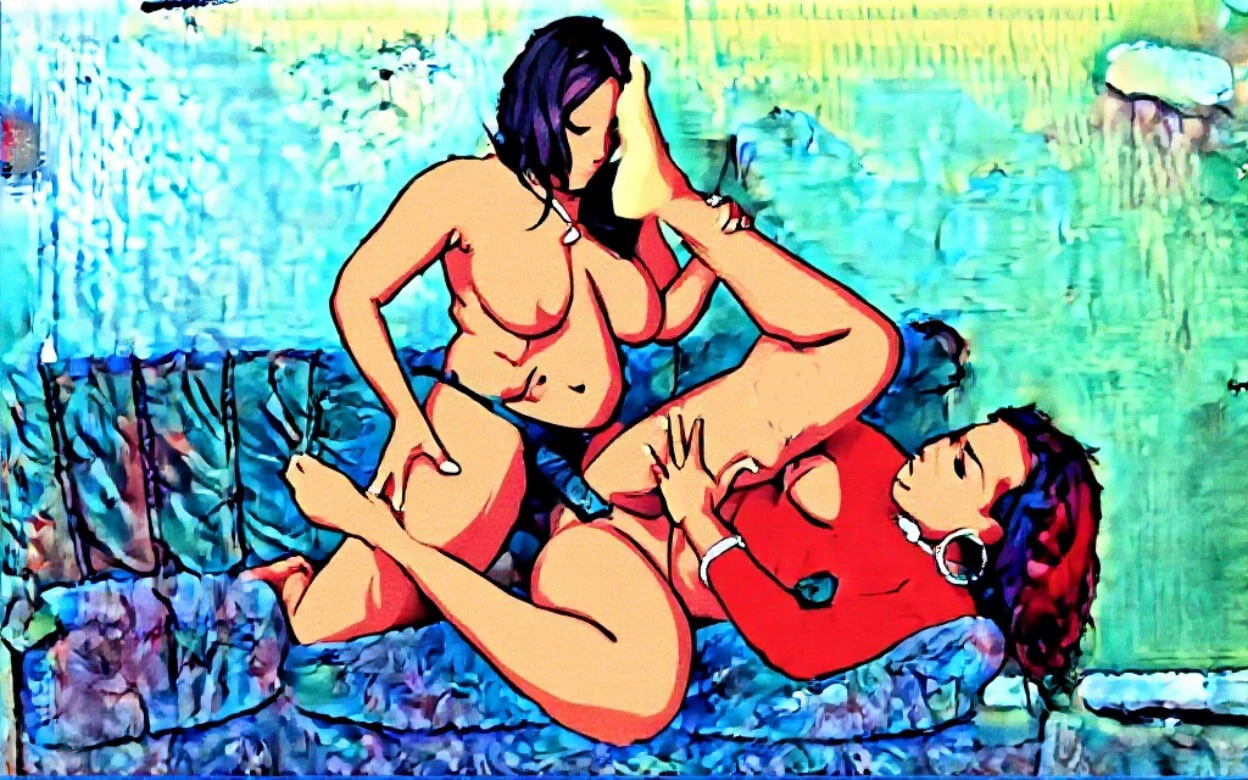 Лесбийский трах