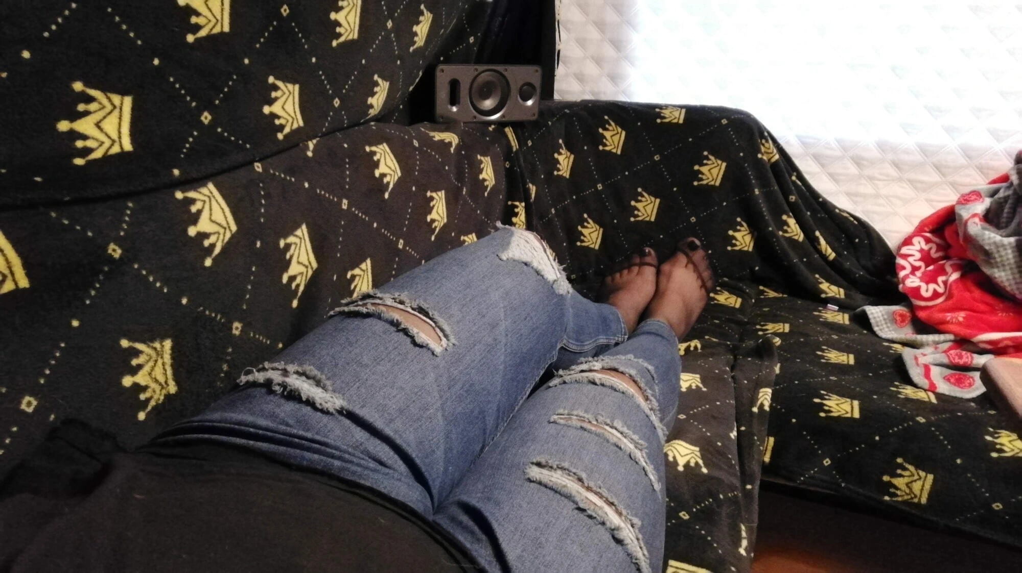 Külotlu çoraplı ben 