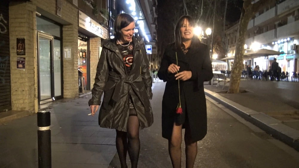 Milf, mature and young in orgy at barcelone #2