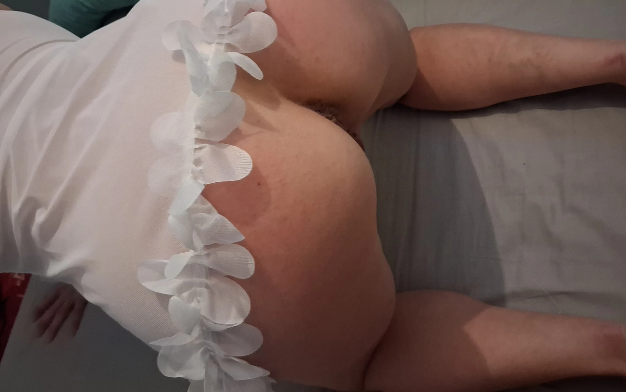 Seksi iç çamaşırlı blanche