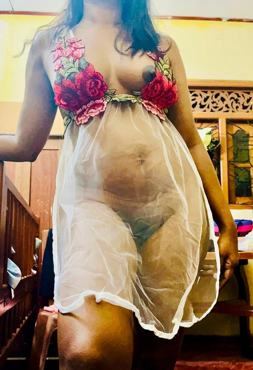 my new lingerie dress