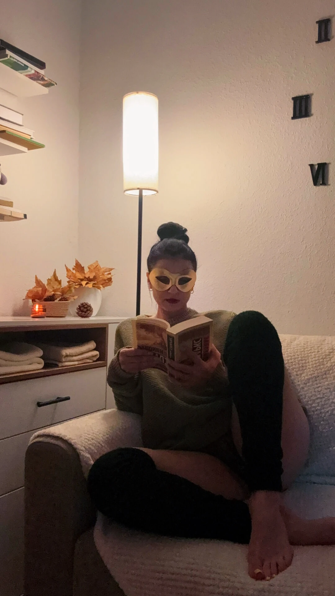 Cozy Nerd: Warm Socks And Soft Sweater Session On The Couch #2
