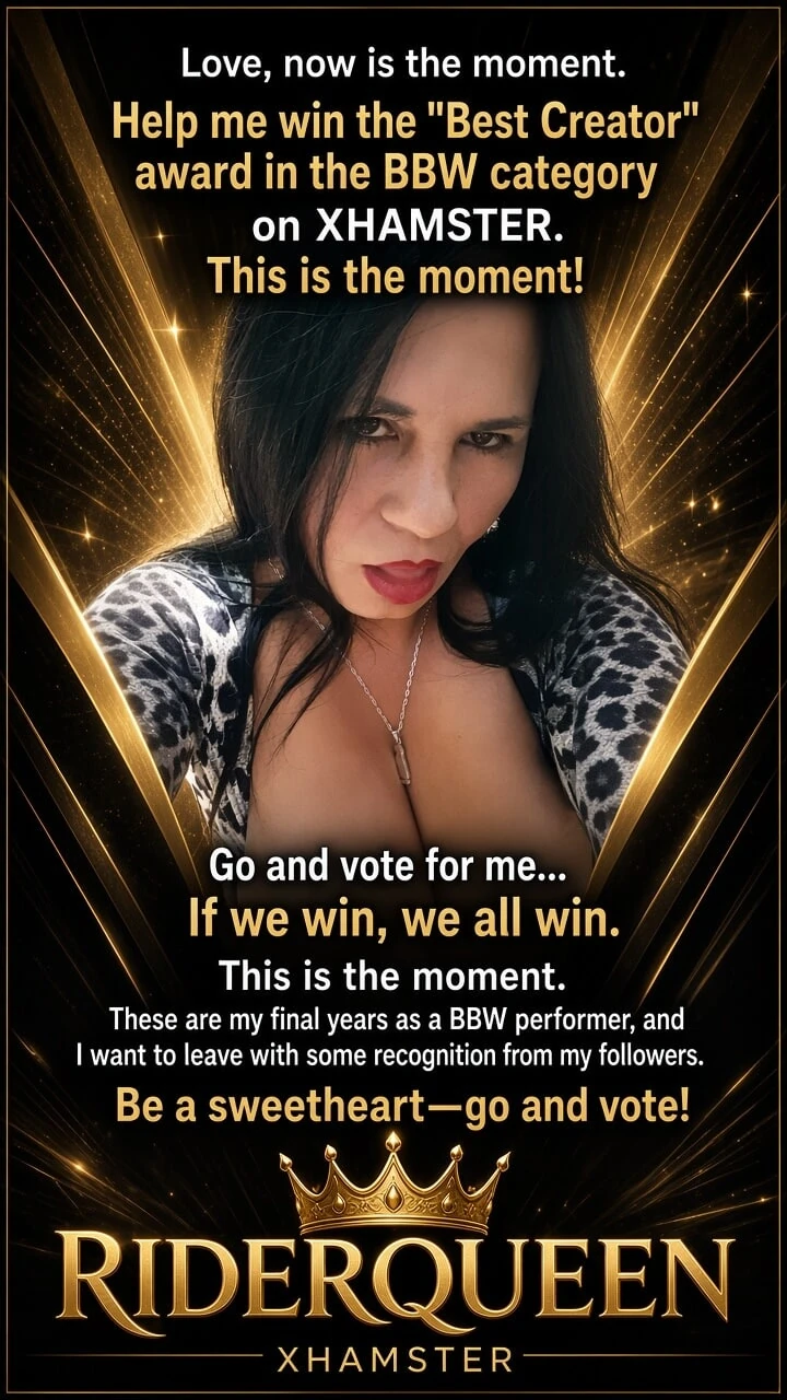 XHAMSTER AWARDS Hi love 💕This is the moment!