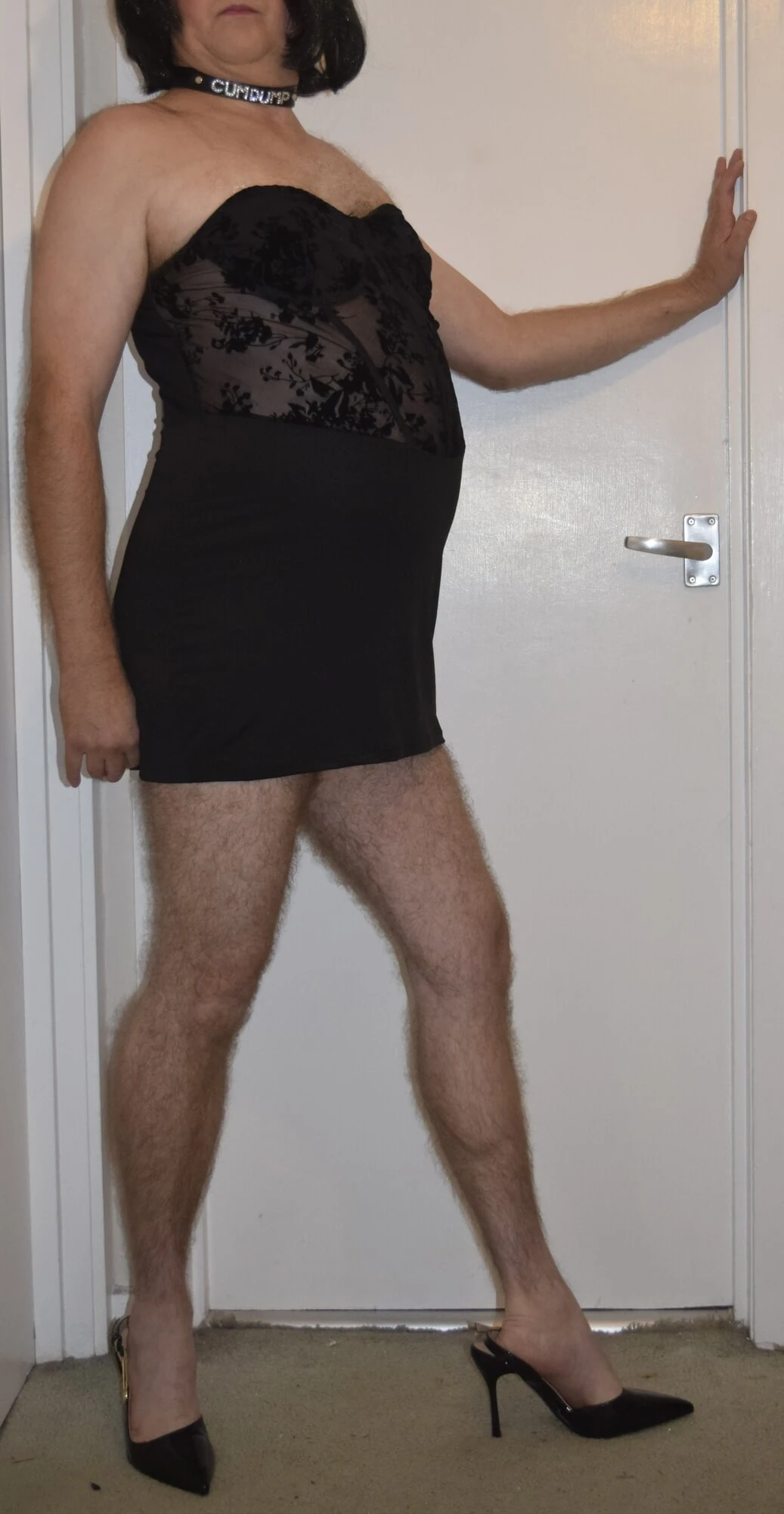 Crossdressing cumdump #3