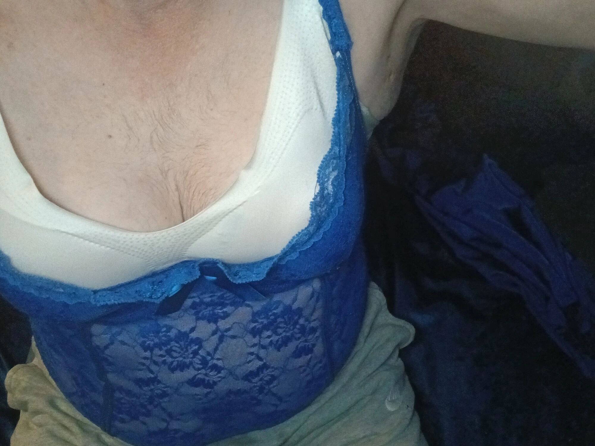 Panty boy in blue