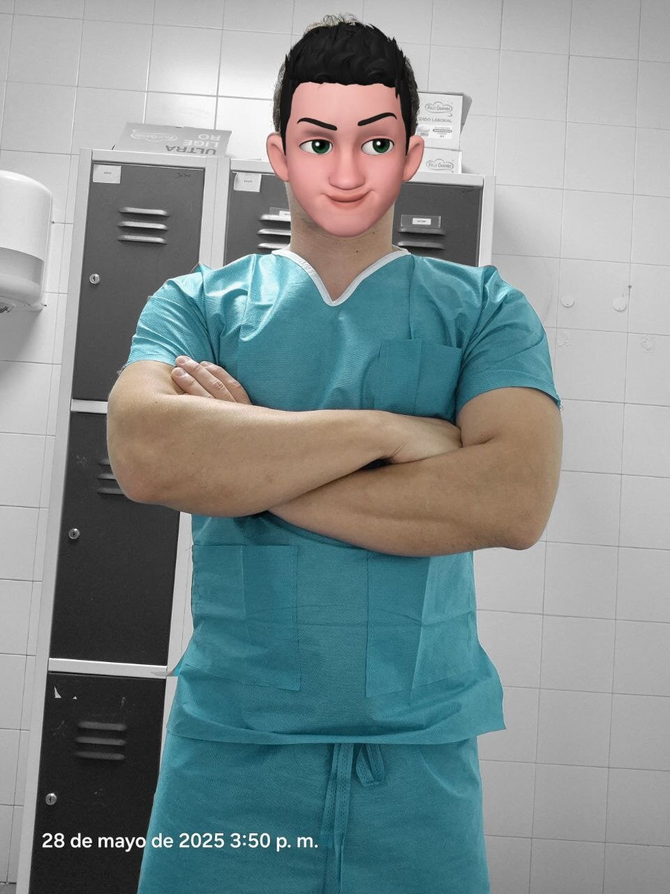 iş üniformamla