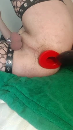 Kadın kılıklı dilatasyon avec mes plug 