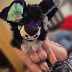 Возбужденная пушистая шлюшка