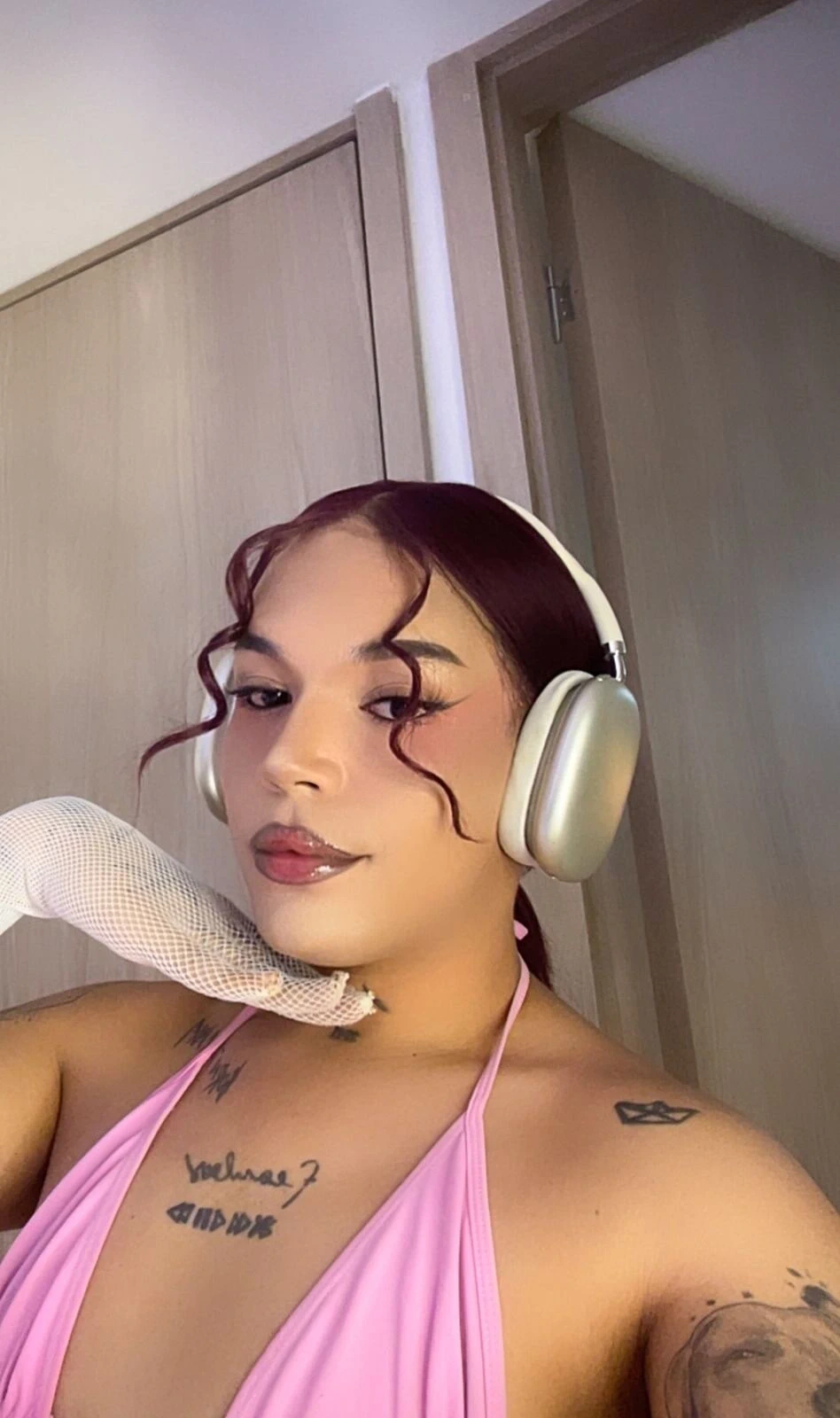 🏳️ ⚧️ Kolombiya'da tombul Venezuelalı Goddes