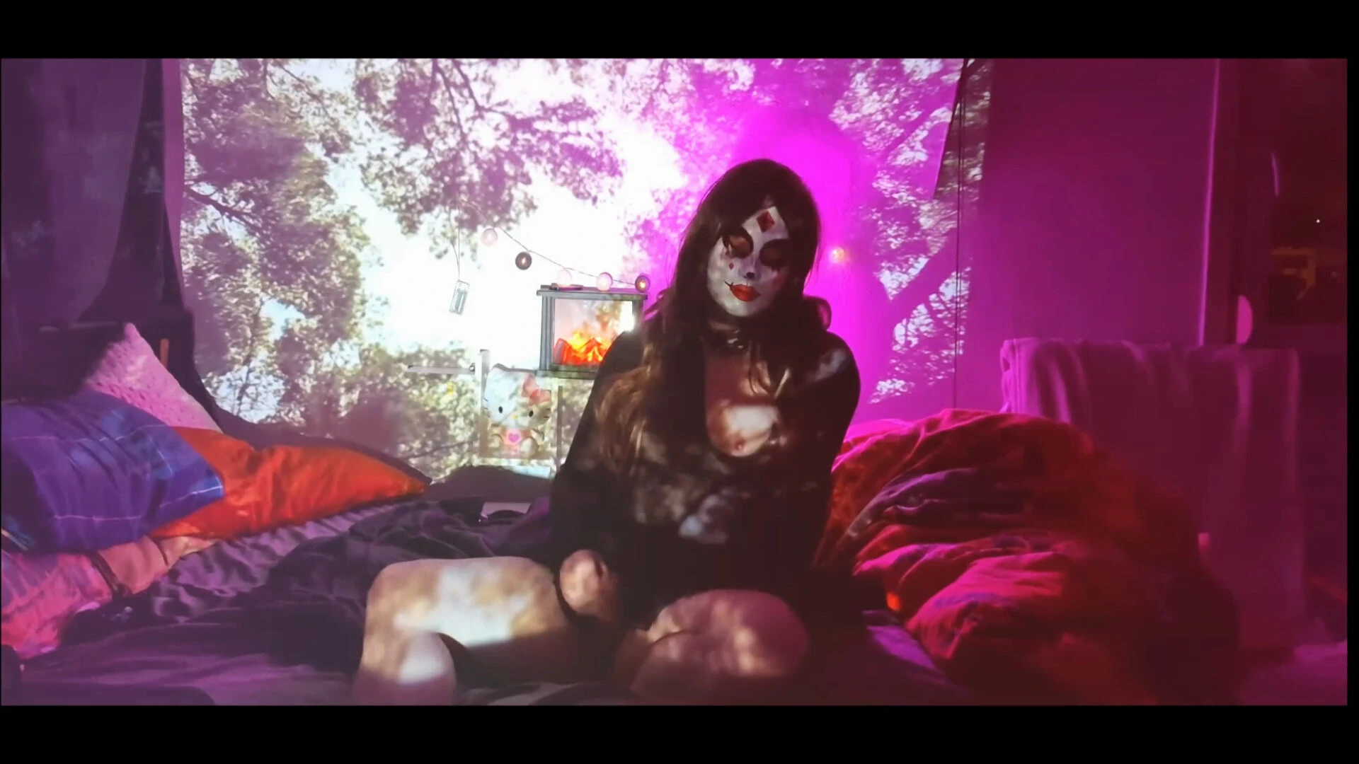 Ateşli fotoğraflar çeken video