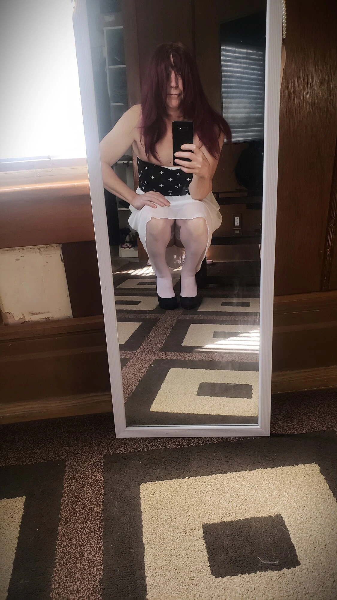 Daphne yine soyunma odasında