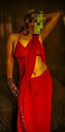 Red Saree