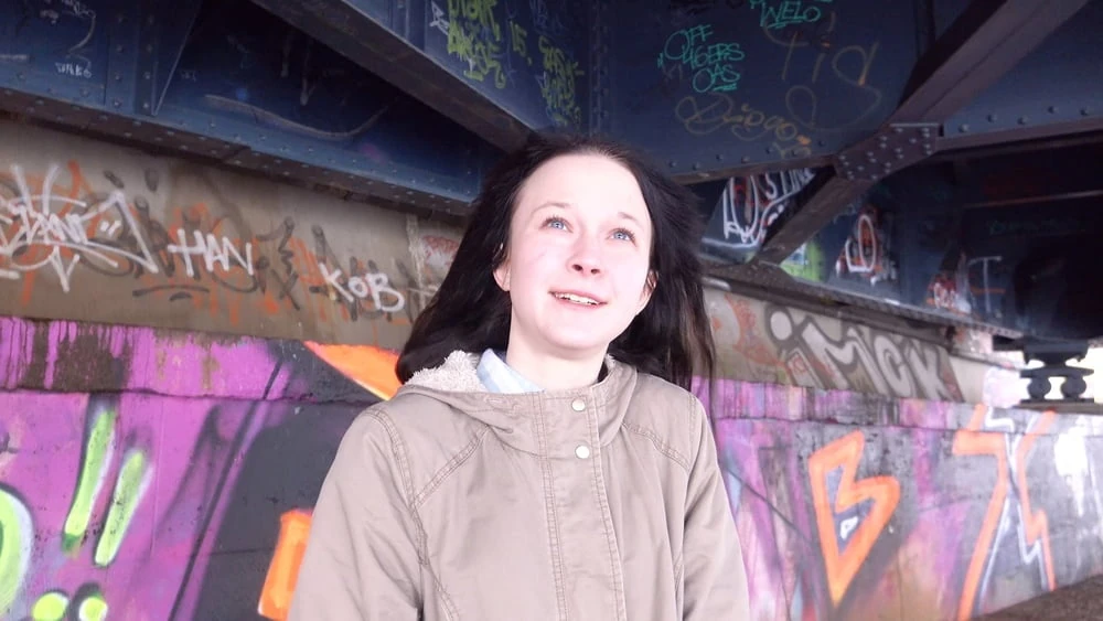 GERMAN SCOUT - TINY SHY GIRL PICKUP AND ROUGH FUCK ON STREET #2