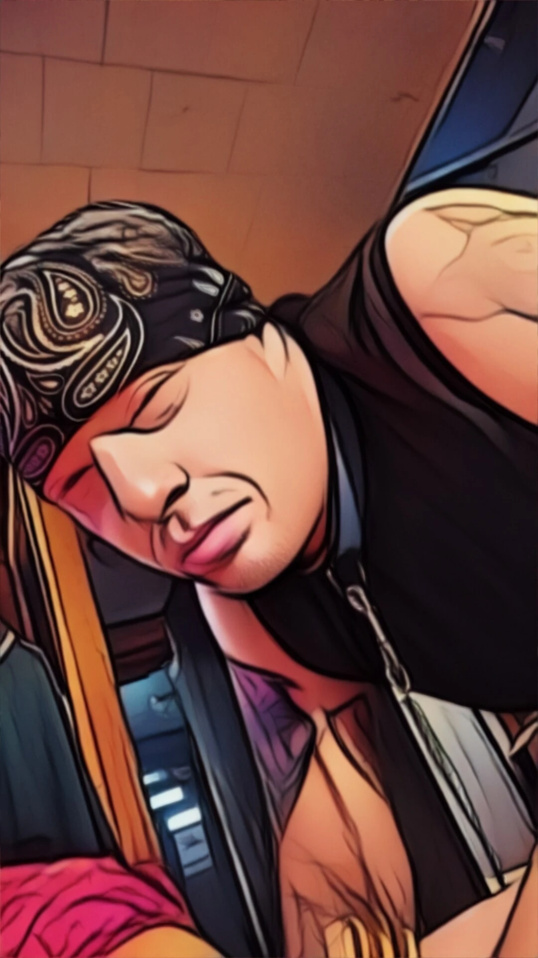 Задница растянута 