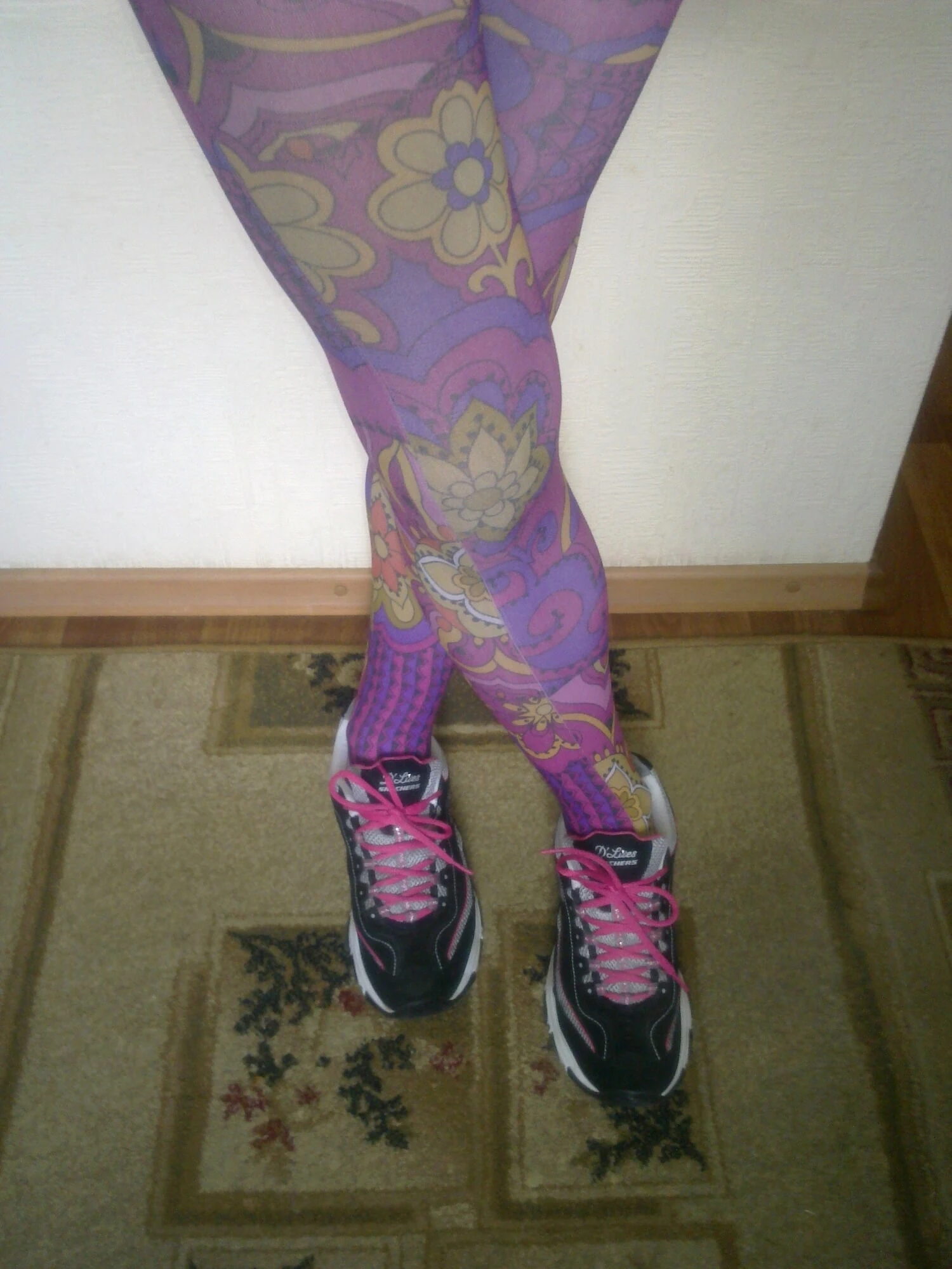 Külotlu çoraplı ben