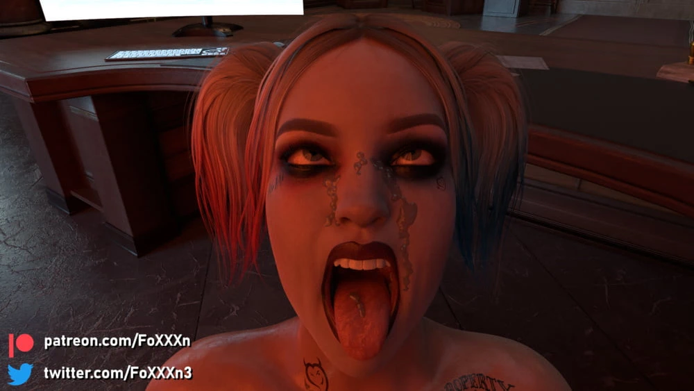Harley Quinn Facial