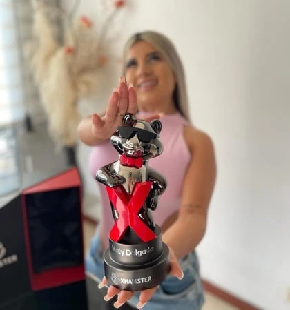 Xhamster ödüllerinin sahibi!