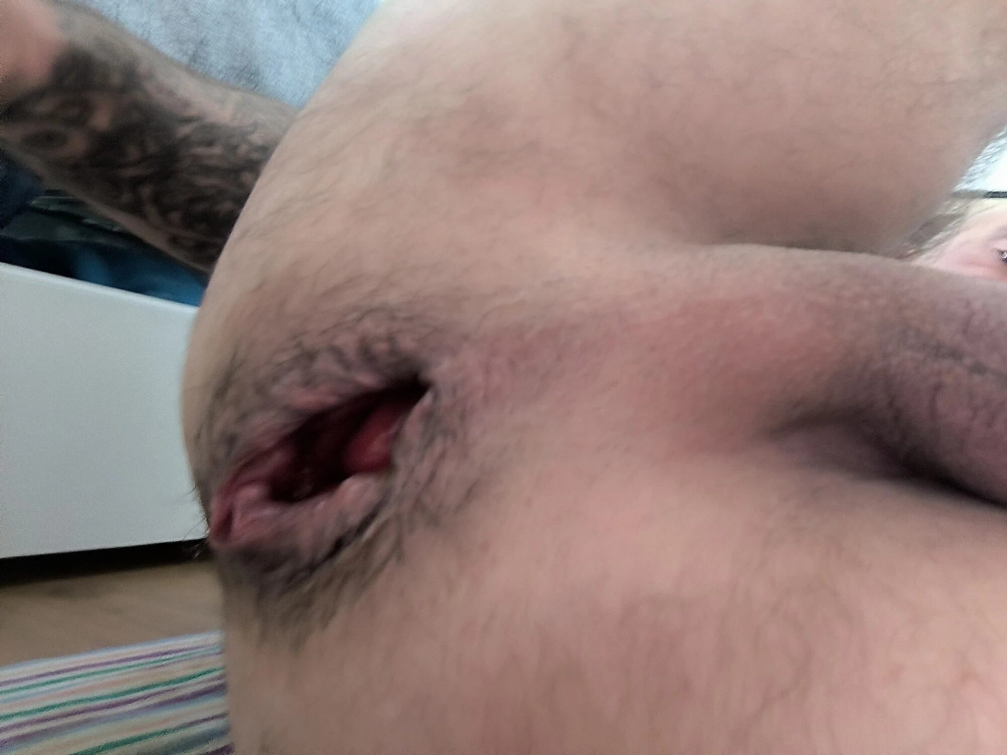 Ağzı açık götüm