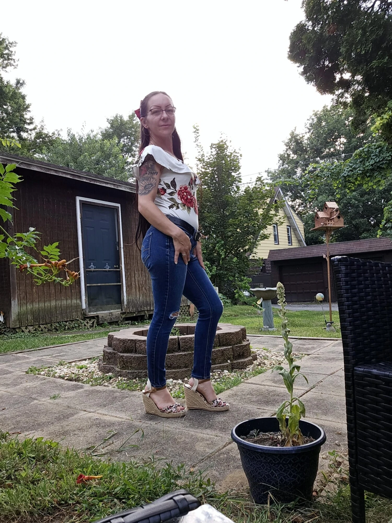 Танкетки и бантики