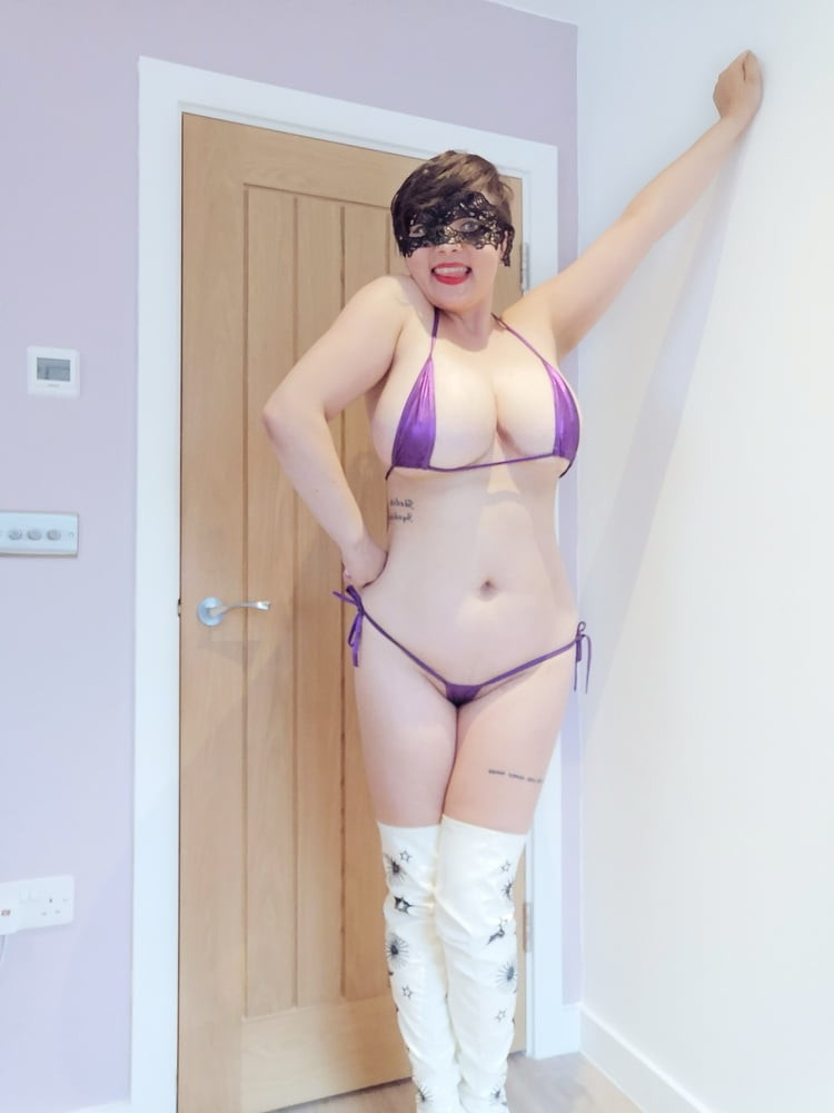 My tiny bikini's can barely contain my huge young tits