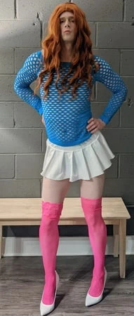 CD Rave Girl Crossdresser edm