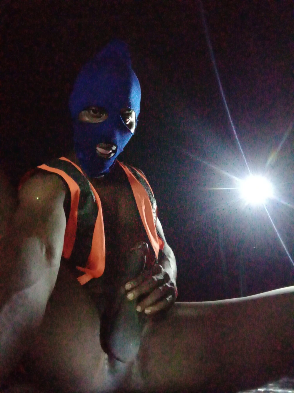 Late night cum from a bareback hunk, my black big dick episo #4