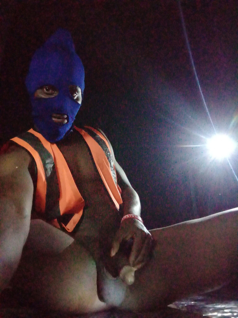 Late night cum from a bareback hunk, my black big dick episo #2