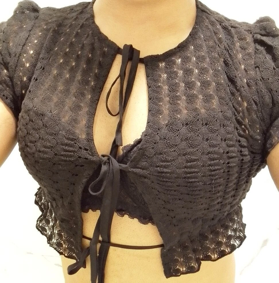 Tatlı Yüz, Sürtük Tarafı Siyah Dantelli Crossdresser