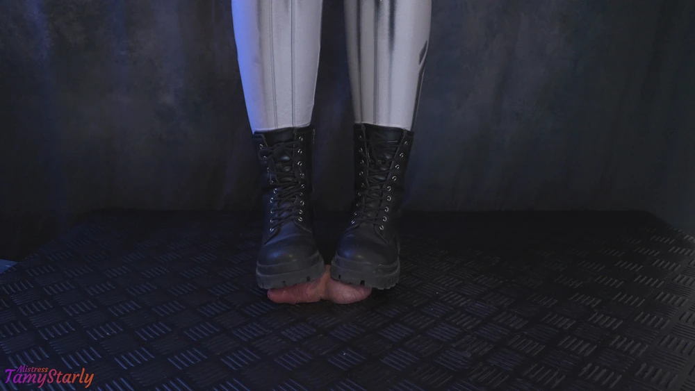 Testing Your Cock and Balls Durability - two pair of boots #3