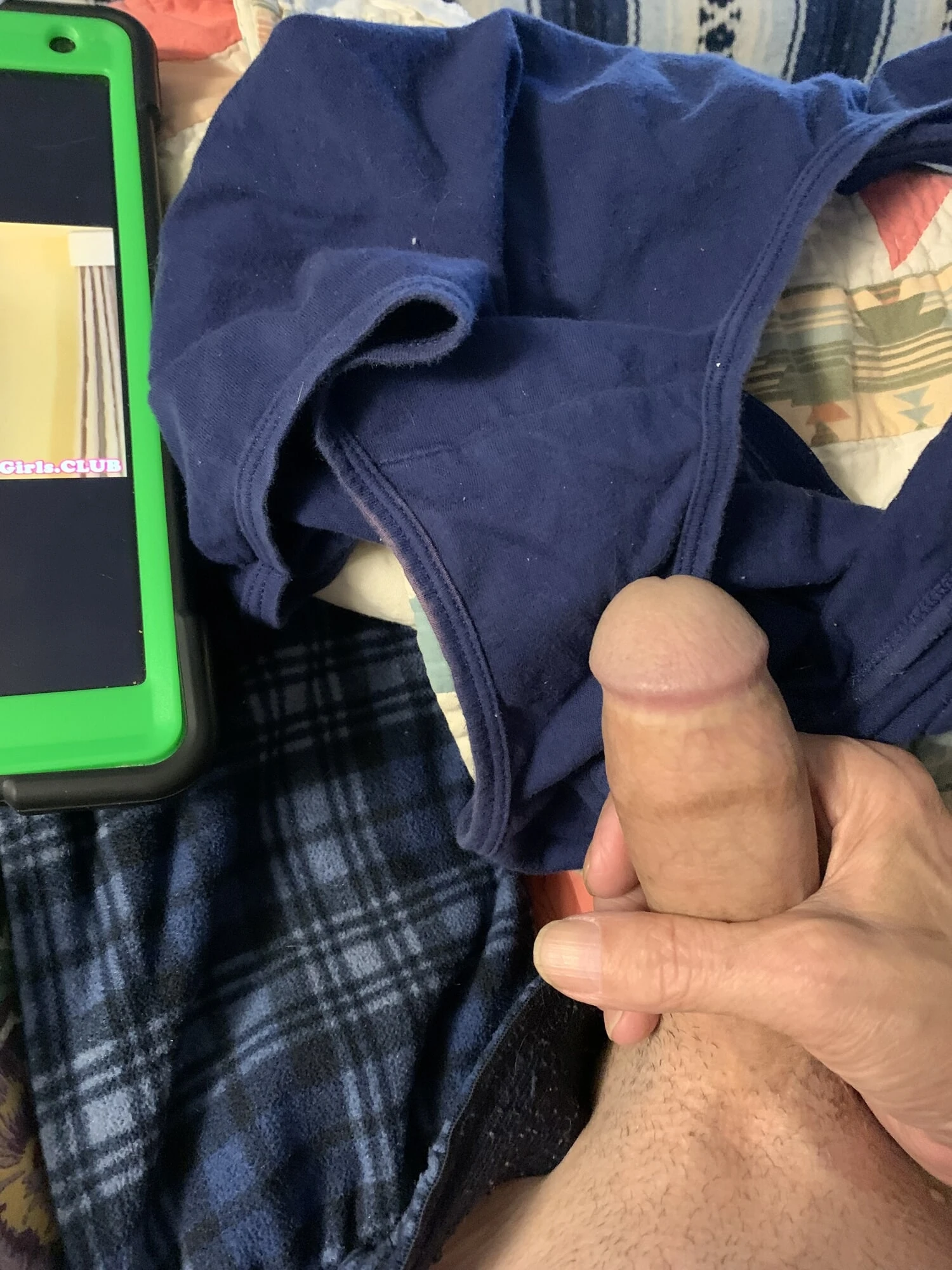 Karısının temiz külotuna boşalma 