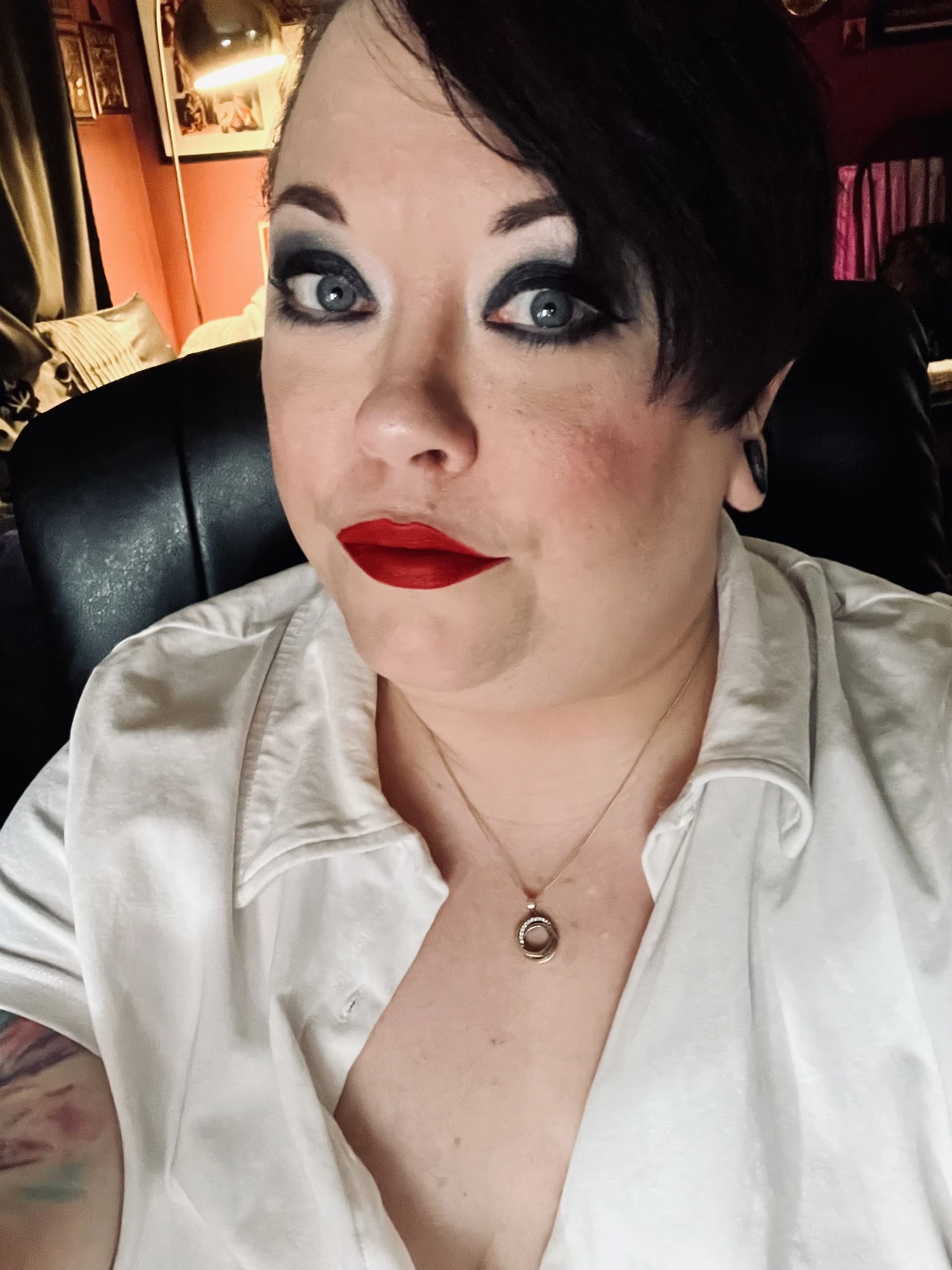 Tina çıplak selfie'ler #9