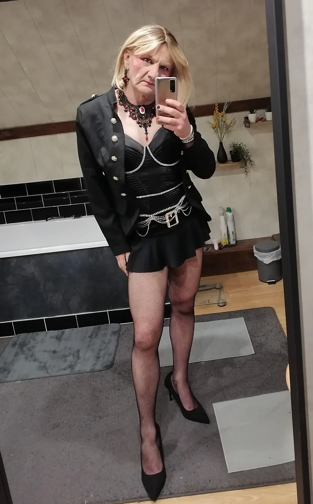 Black bodysuit Sissy Dee Dee #2