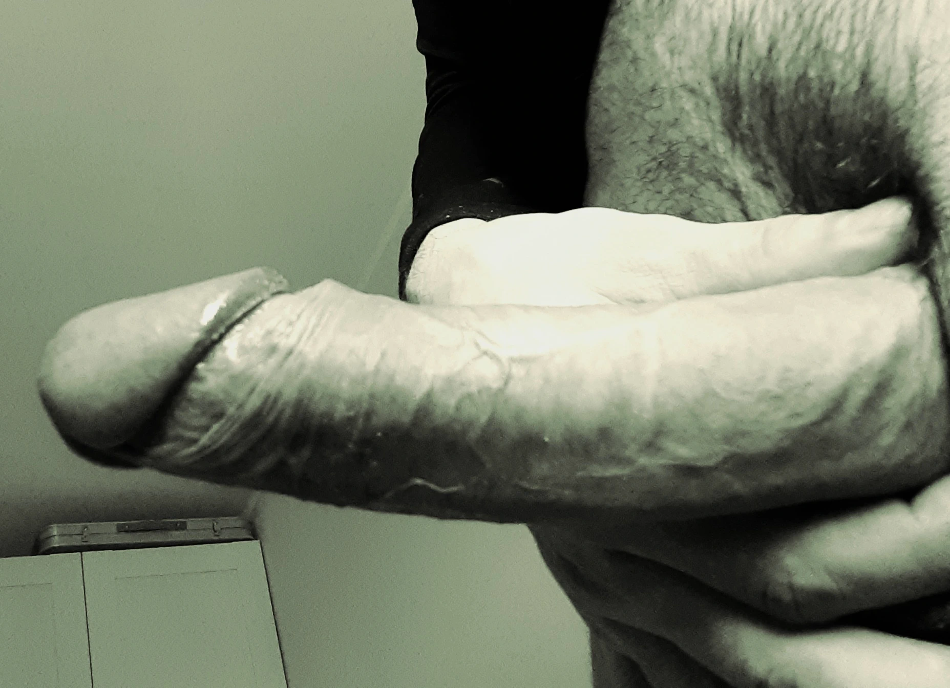 Мой ненасытный хуй, во всей красе )))) трахал бы вас сутками #3