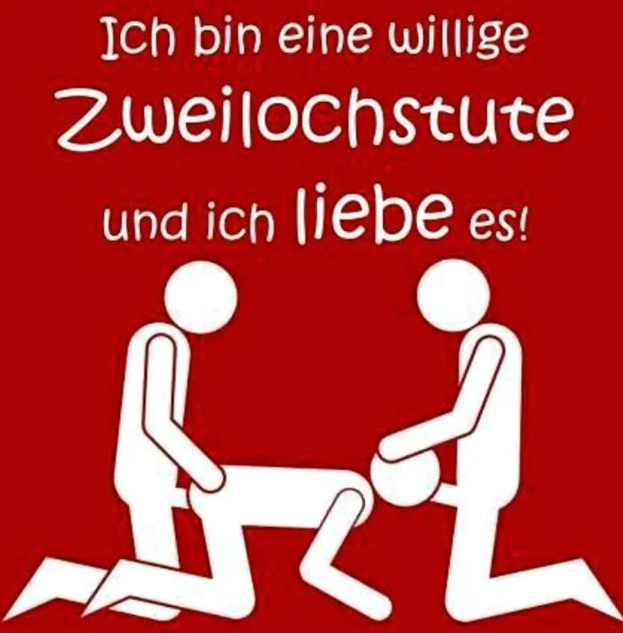 I am a willing two-hole mare and I love it