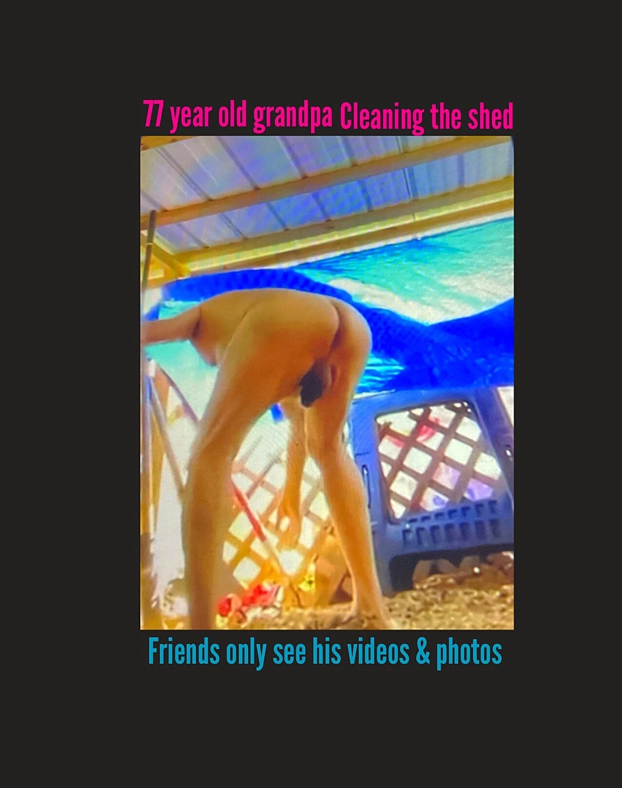 77-летний дедушка 