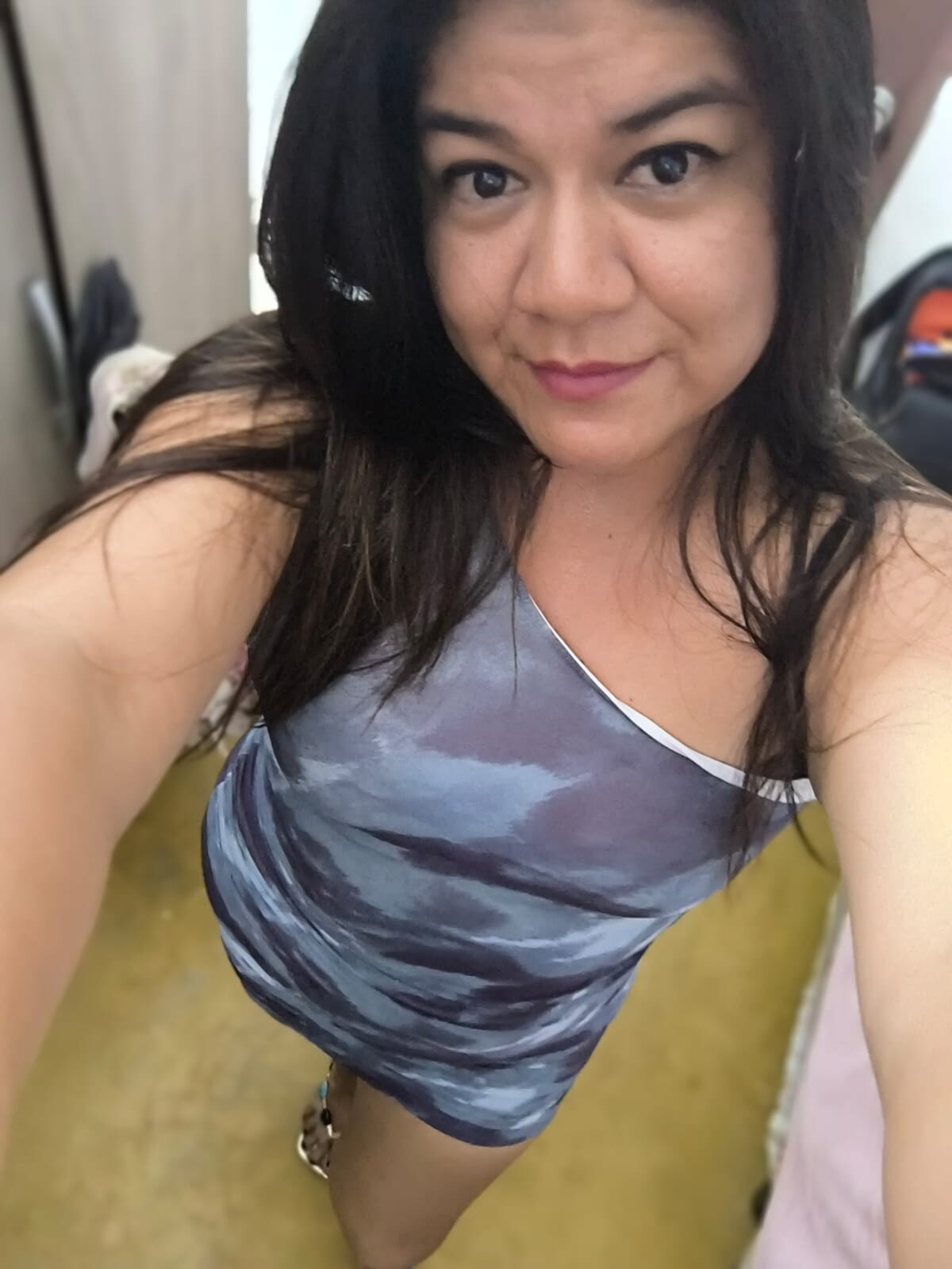 Vestido y estrenando tacones 