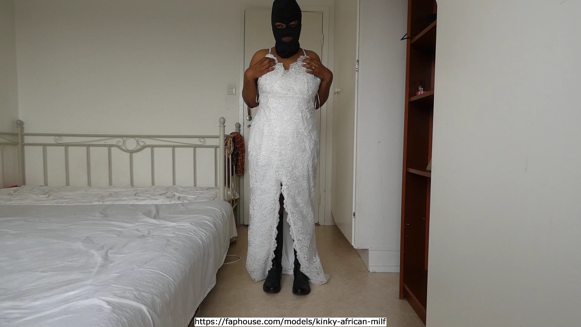 Wedding dress and I lose my anal virginity, part 1