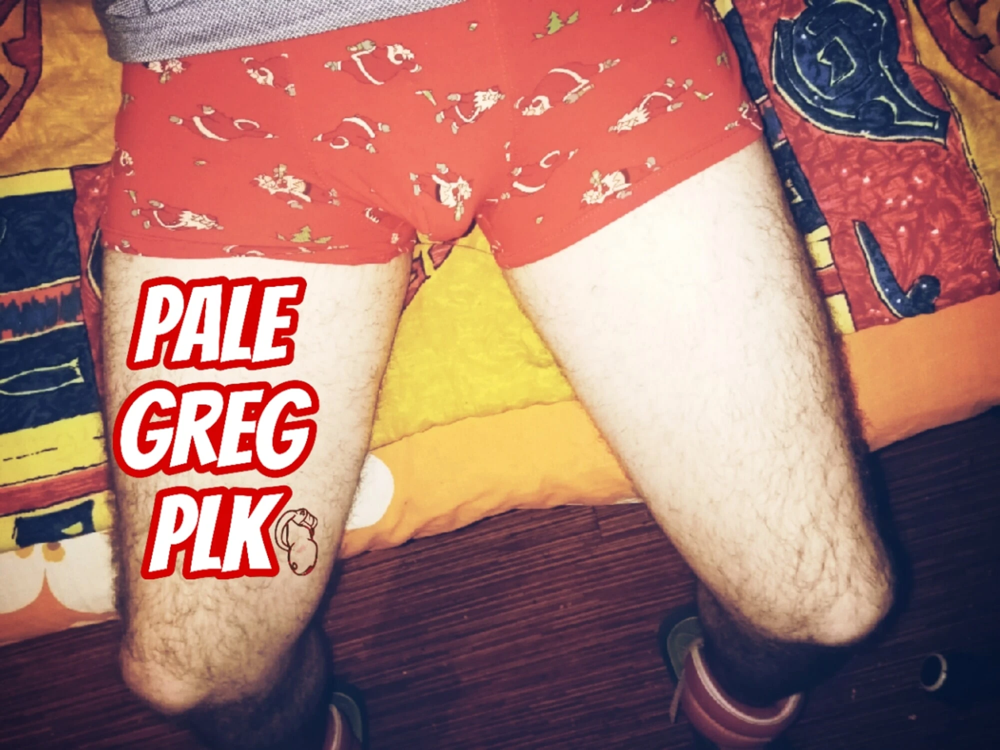 Ben solgun greg kırmızı ve siyah #2