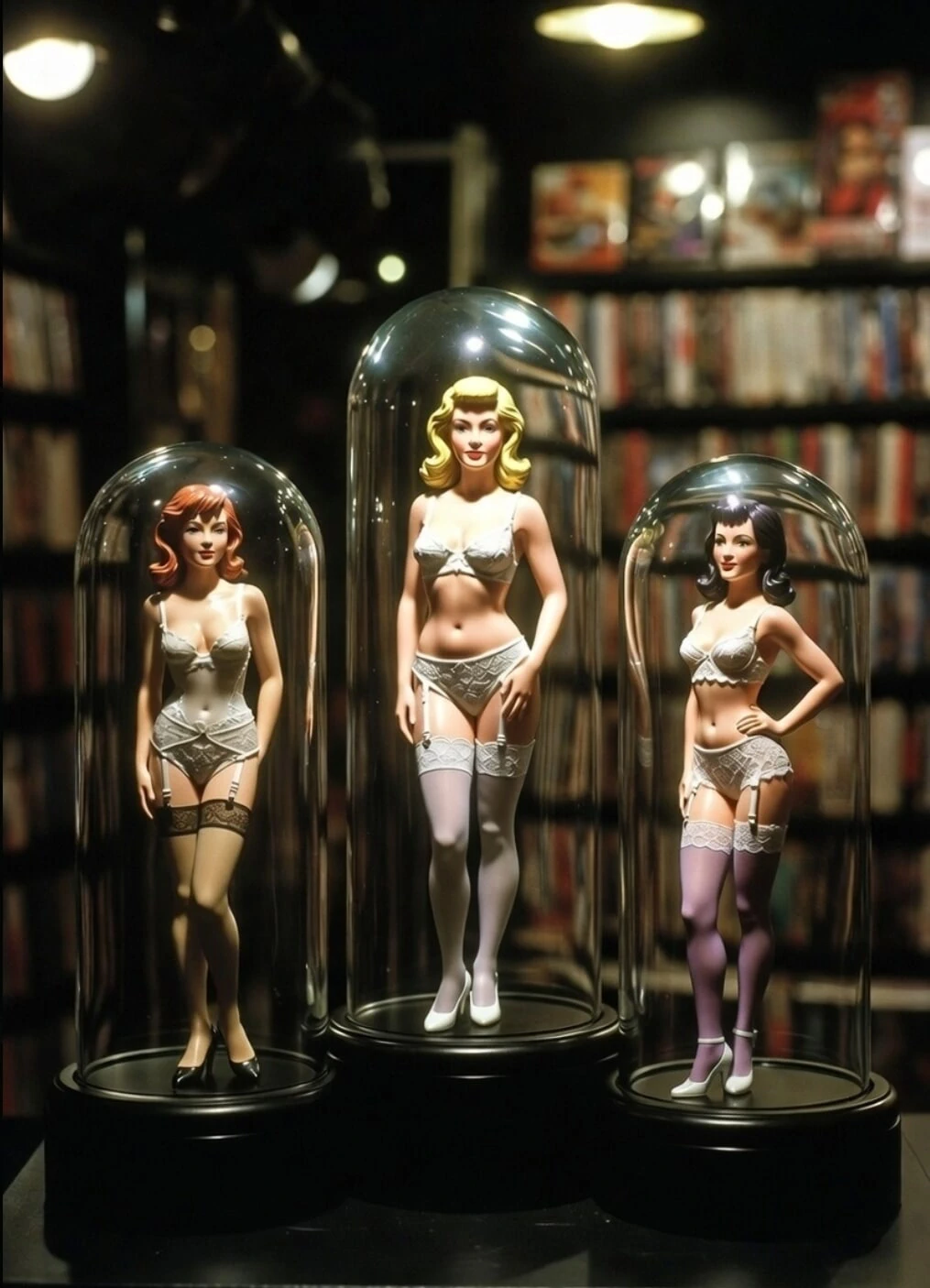 Pixwhores deneysel geliştirilmiş: erotik figürinler