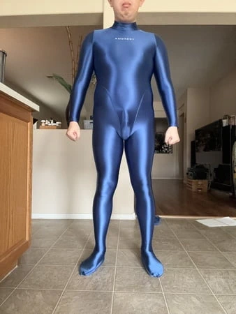 Blue Amoresy Spandex Suit