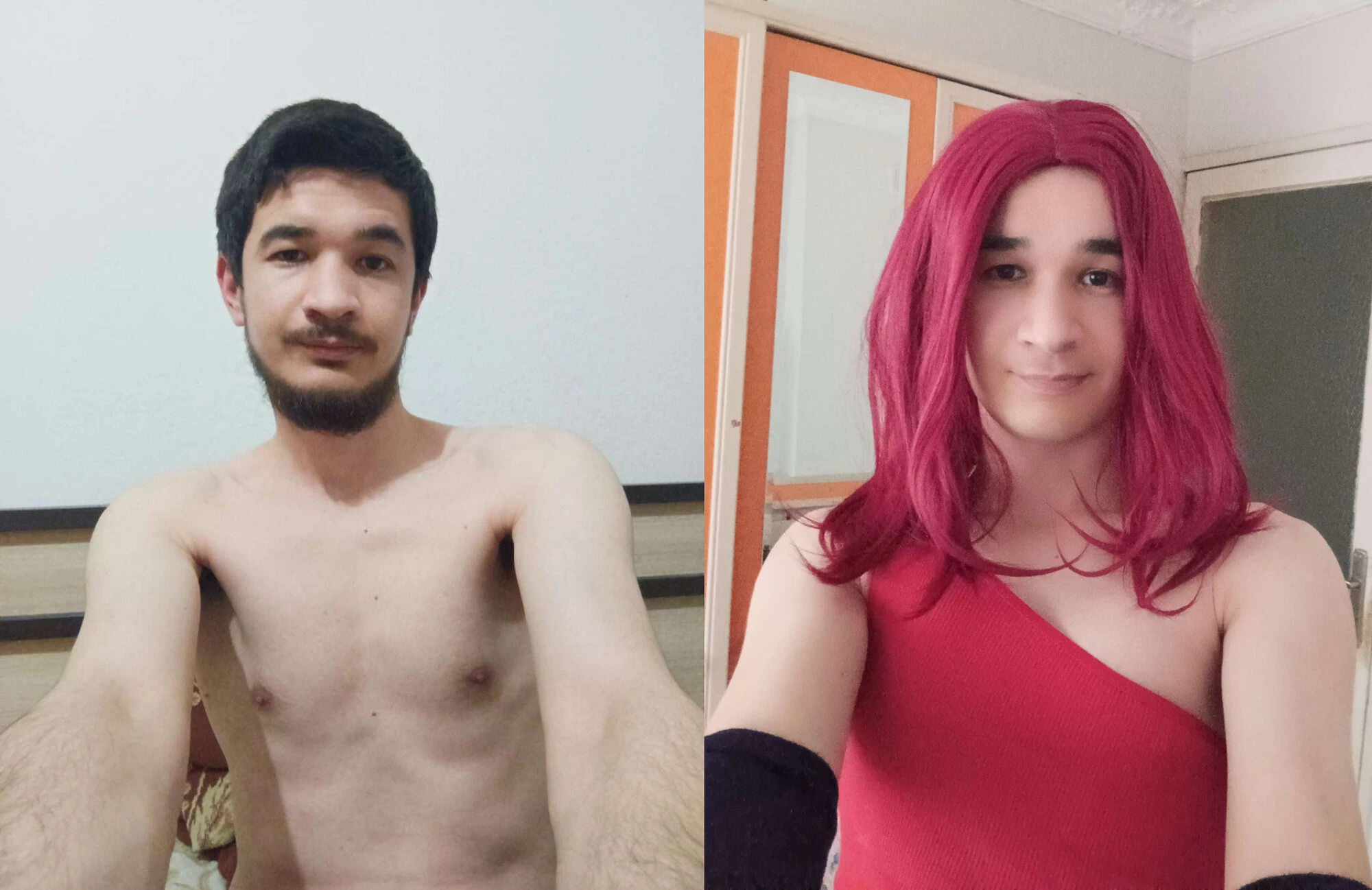 Kadın kılıklı dönüşümüm