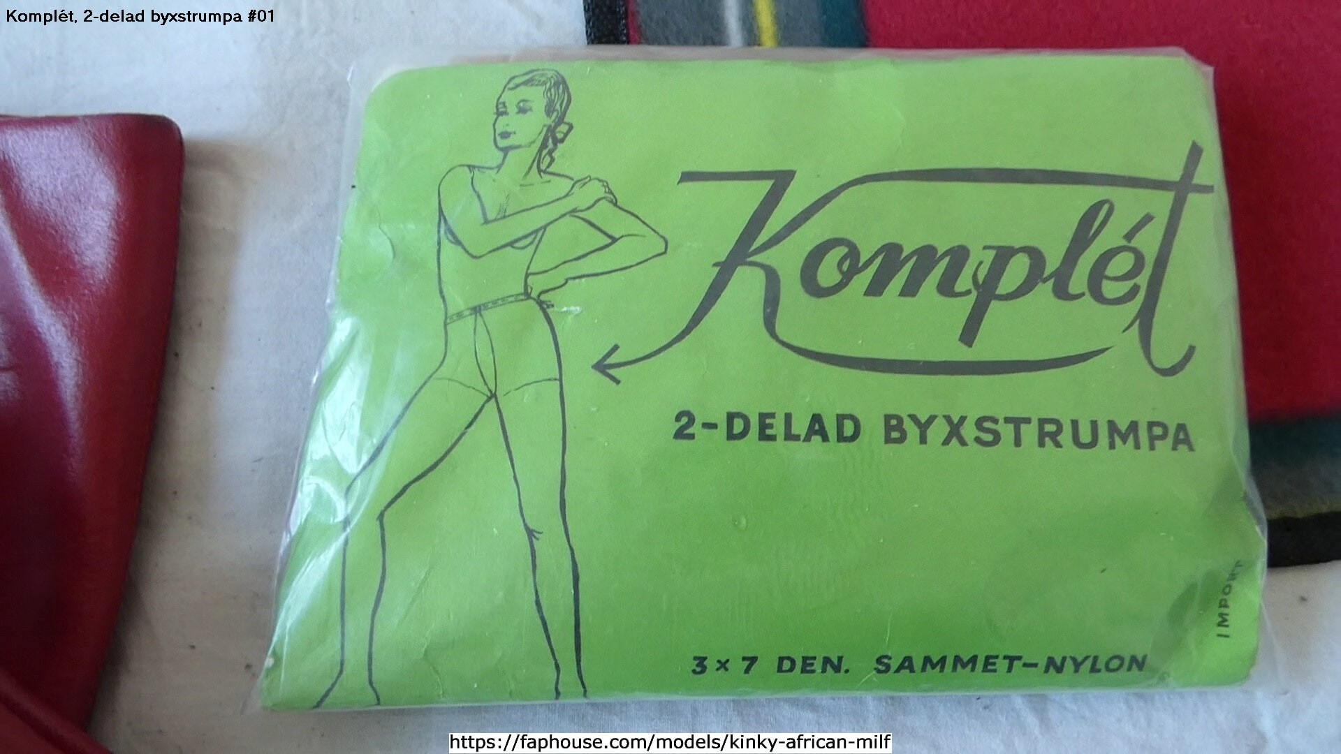 Klasik naylon 001 - komplet, 2 parçalı külotlu çorap