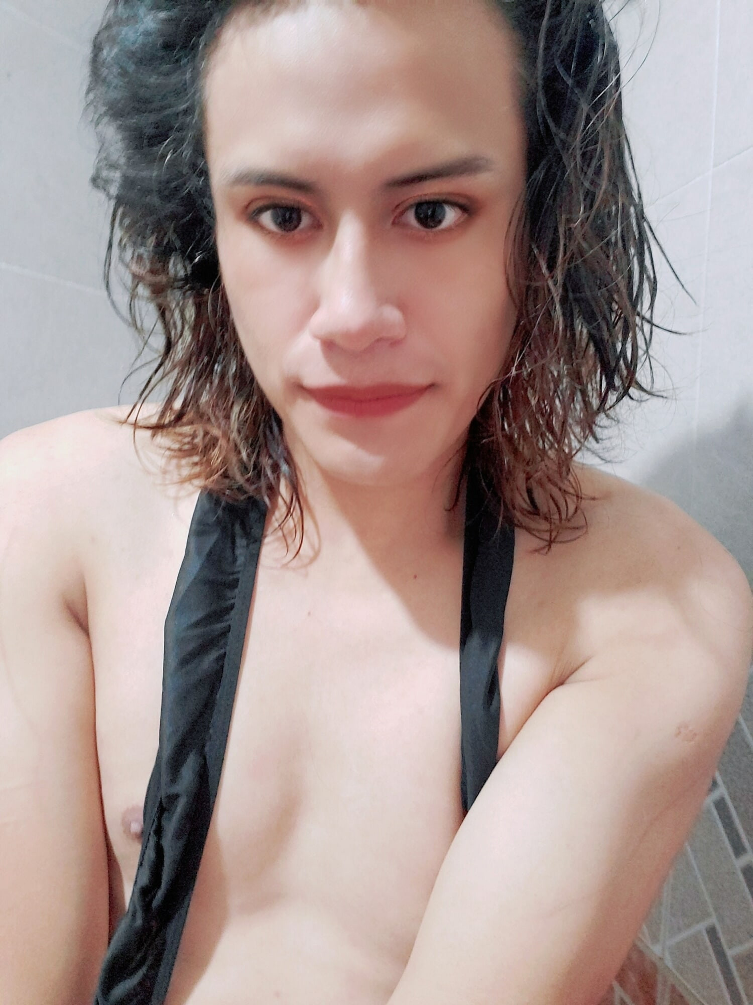 Teen shemale  culo natural 
