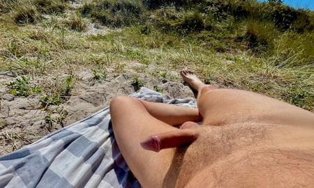 Plajda bir gün