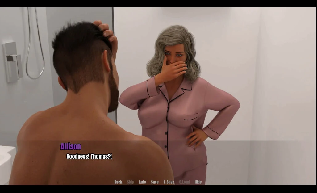 3 boyutlu orta yaşlı seksi kadın hikayesi