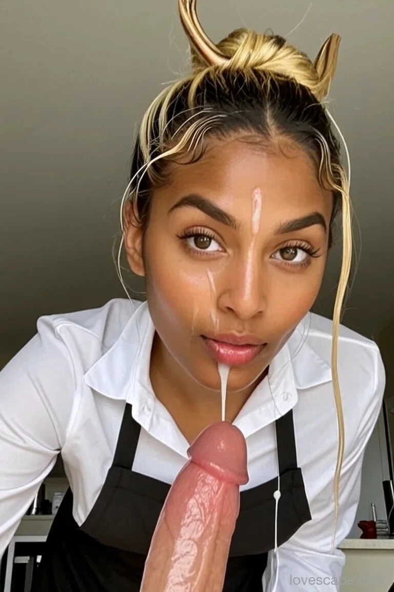Sri Lanka waitress does some extra hours with her Chef