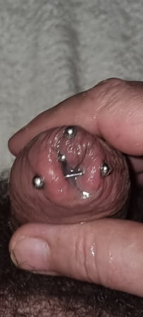 Döl siki piercingli