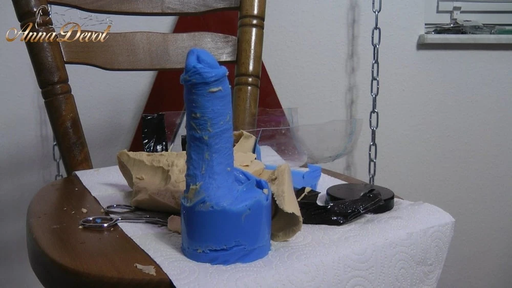 Ev yapımı dildo - ilk deneme